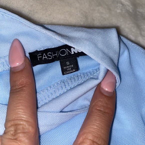 Nice Baby blue top - Picture 3 of 3